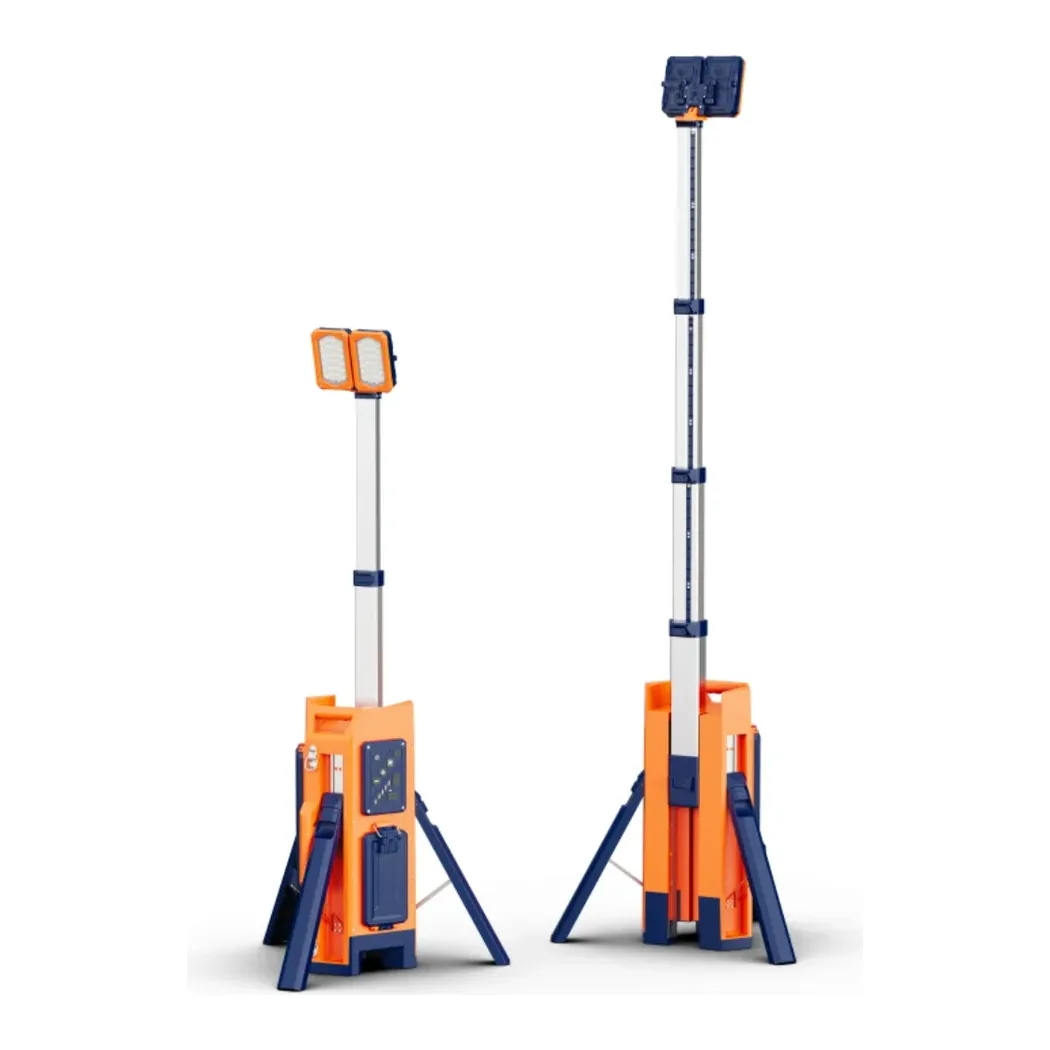 HRZ-322 Portable Battery Powered Tower Light
